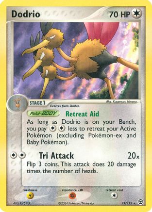 Dodrio/112 - FireRed & LeafGreen Reverse Holofoil