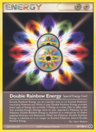 Double Rainbow Energy/106 - Emerald Reverse Holofoil