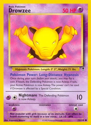 Drowzee/110 - Legendary Collection