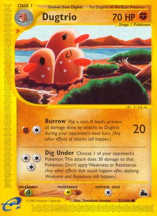 Dugtrio/144 - Skyridge