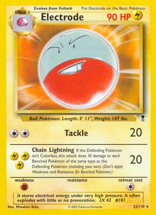 Electrode/110 - Legendary Collection Reverse Holofoil
