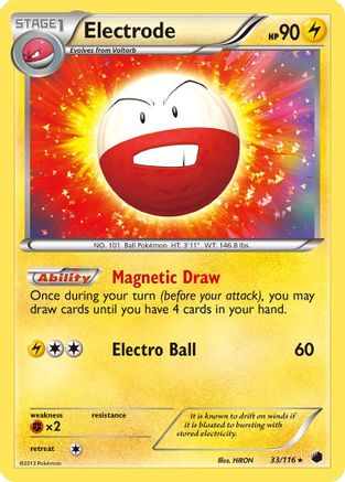 Electrode/116 - Plasma Freeze Holofoil