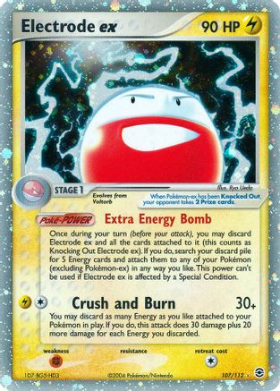 Electrode ex/112 - FireRed & LeafGreen Holofoil