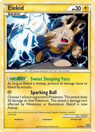 Elekid/102 - Triumphant Reverse Holofoil