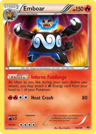 Emboar/99 - Next Destinies Holofoil