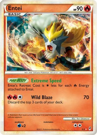 Entei (Shiny)/95 - Call of Legends Holofoil