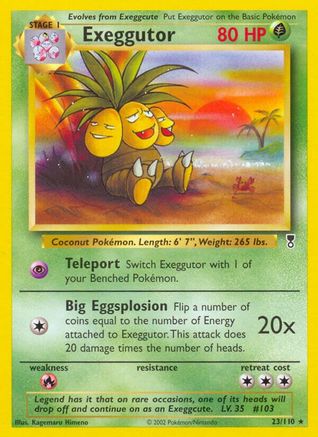 Exeggutor/110 - Legendary Collection