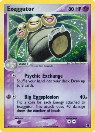 Exeggutor/112 - FireRed & LeafGreen Reverse Holofoil