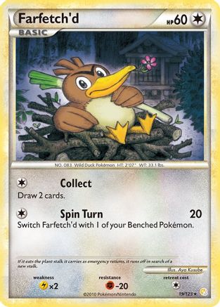 Farfetch'd/123 - HeartGold SoulSilver