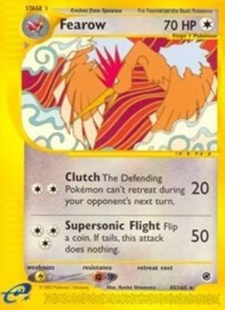 Fearow (45)/165 - Expedition Reverse Holofoil