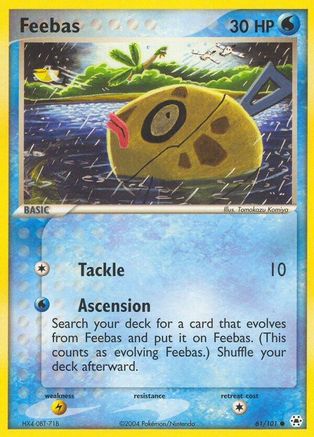 Feebas/101 - Hidden Legends Reverse Holofoil