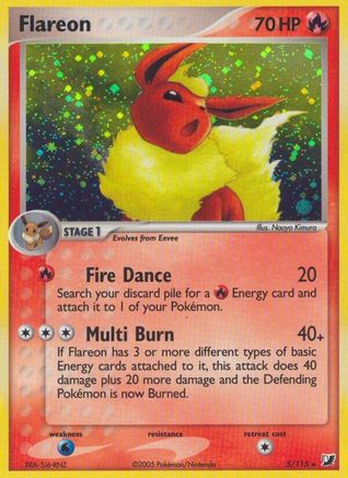 Flareon/115 - Unseen Forces Holofoil