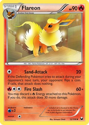 Flareon/108 - Dark Explorers Reverse Holofoil