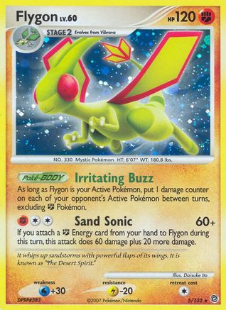 Flygon/132 - Secret Wonders Holofoil