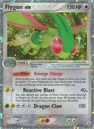 Flygon ex/92 - Legend Maker Holofoil