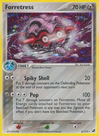 Forretress/115 - Unseen Forces Holofoil