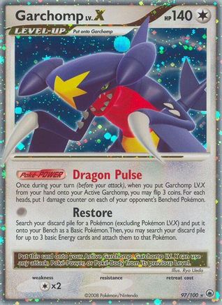 Garchomp LV.X/100 - Majestic Dawn Holofoil