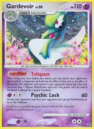 Gardevoir/132 - Secret Wonders Holofoil