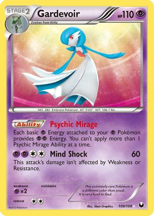 Gardevoir/108 - Dark Explorers Holofoil