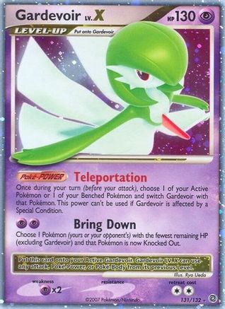 Gardevoir LV.X/132 - Secret Wonders Holofoil