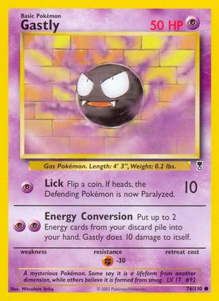 Gastly/110 - Legendary Collection