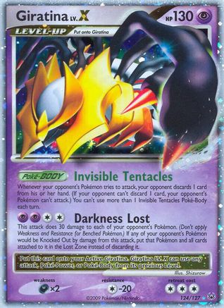 Giratina LV.X/127 - Platinum Holofoil