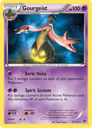 Gourgeist/146 - XY Base Set Holofoil