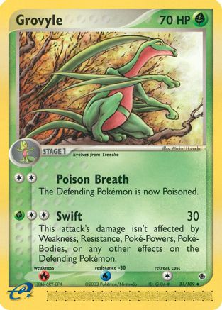 Grovyle - 31/109 31/109 - Ruby and Sapphire