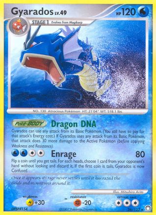 Gyarados/123 - Mysterious Treasures Reverse Holofoil