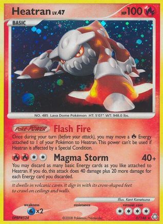 Heatran (6)/146 - Legends Awakened Holofoil