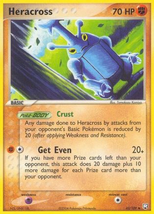 Heracross/109 - Team Rocket Returns Reverse Holofoil