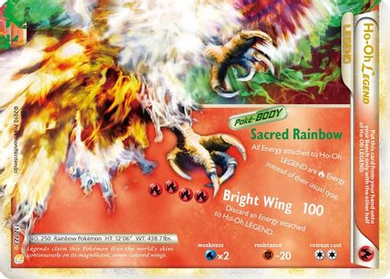 Ho-Oh Legend (Bottom)/123 - HeartGold SoulSilver Holofoil