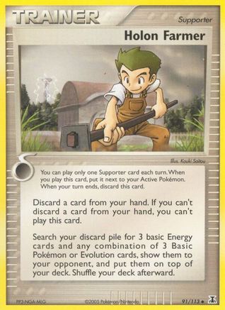 Holon Farmer/113 - Delta Species Reverse Holofoil