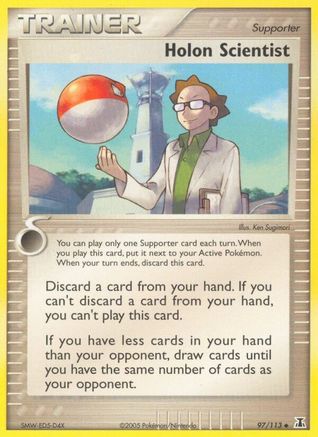 Holon Scientist/113 - Delta Species Reverse Holofoil