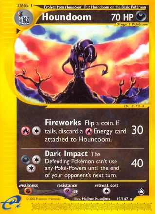Houndoom (15)/147 - Aquapolis