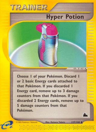 Hyper Potion/144 - Skyridge Reverse Holofoil