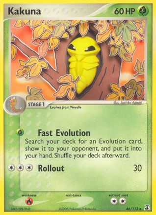 Kakuna/113 - Delta Species Reverse Holofoil