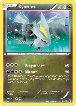 Kyurem/20 - Dragon Vault Holofoil
