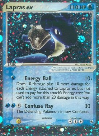 Lapras ex/109 - Ruby and Sapphire Holofoil