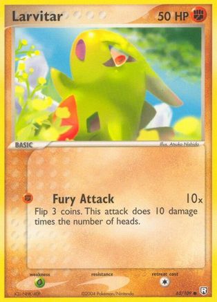 Larvitar - 062/109 62/109 - Team Rocket Returns
