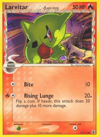 Larvitar (Delta Species) 73/113 - Delta Species