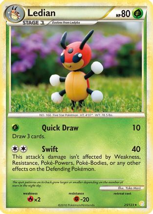 Ledian/123 - HeartGold SoulSilver