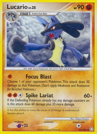 Lucario/146 - Legends Awakened Reverse Holofoil