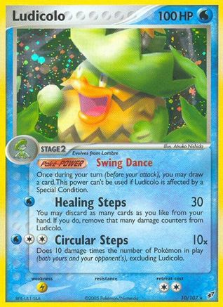 Ludicolo - 010/107/107 - Deoxys Holofoil