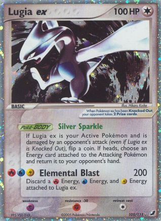 Lugia ex/115 - Unseen Forces Holofoil
