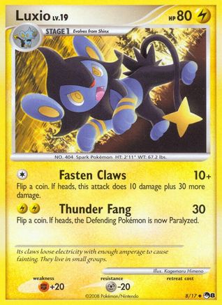 Luxio/17 - POP Series 8 Holofoil