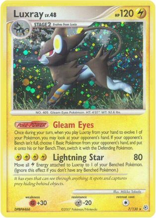 Luxray/130 - Diamond and Pearl Holofoil