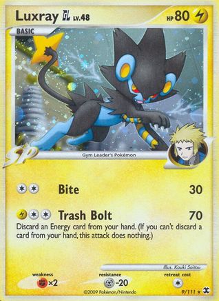 Luxray GL/111 - Rising Rivals Reverse Holofoil