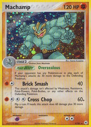 Machamp/101 - Hidden Legends Reverse Holofoil