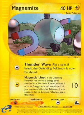 Magnemite/144 - Skyridge Reverse Holofoil